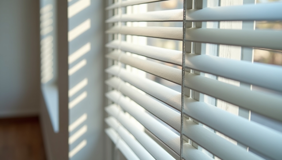 Premium venetian blinds with adjustable slats